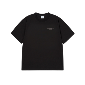 AC BEAR BASIC LOGO SHORT SLEEVE T-SHIRT BLACK