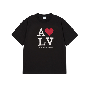 LOVE ADLV SHORT SLEEVE T-SHIRT BLACK
