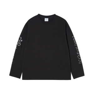 DROP STAR BEAR LONG SLEEVE T-SHIRT BLACK
