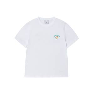 WOMAN MINI AC BEAR SHORT SLEEVE T-SHIRT WHITE